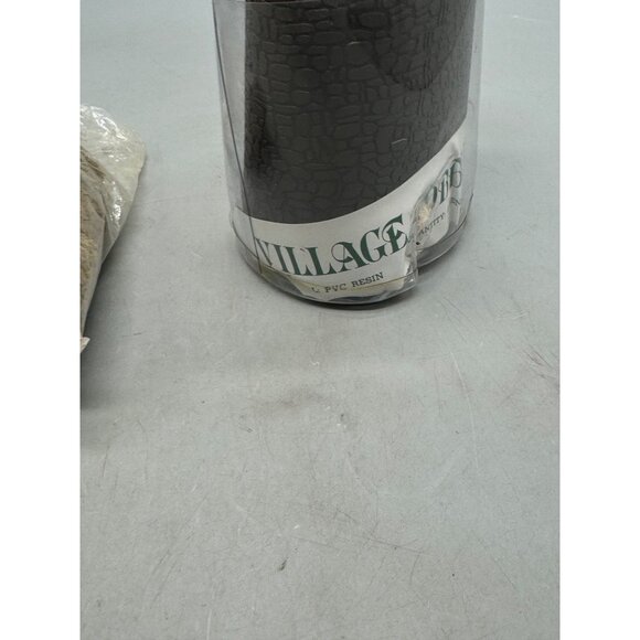 Village Cobblestone Mat With Moss Set 2 Lengths PVC Resin 4.75" Wide READ - Picture 4 of 6